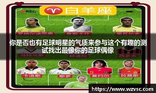 你是否也有足球明星的气质来参与这个有趣的测试找出最像你的足球偶像