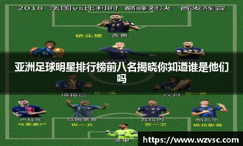 亚洲足球明星排行榜前八名揭晓你知道谁是他们吗